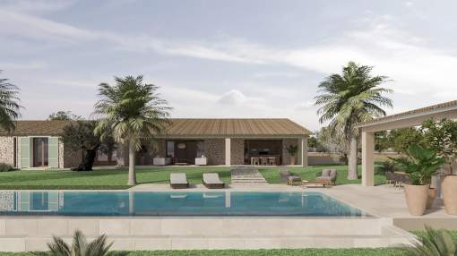 New built finca in Santa María del camí New built finca in Santa María del camí